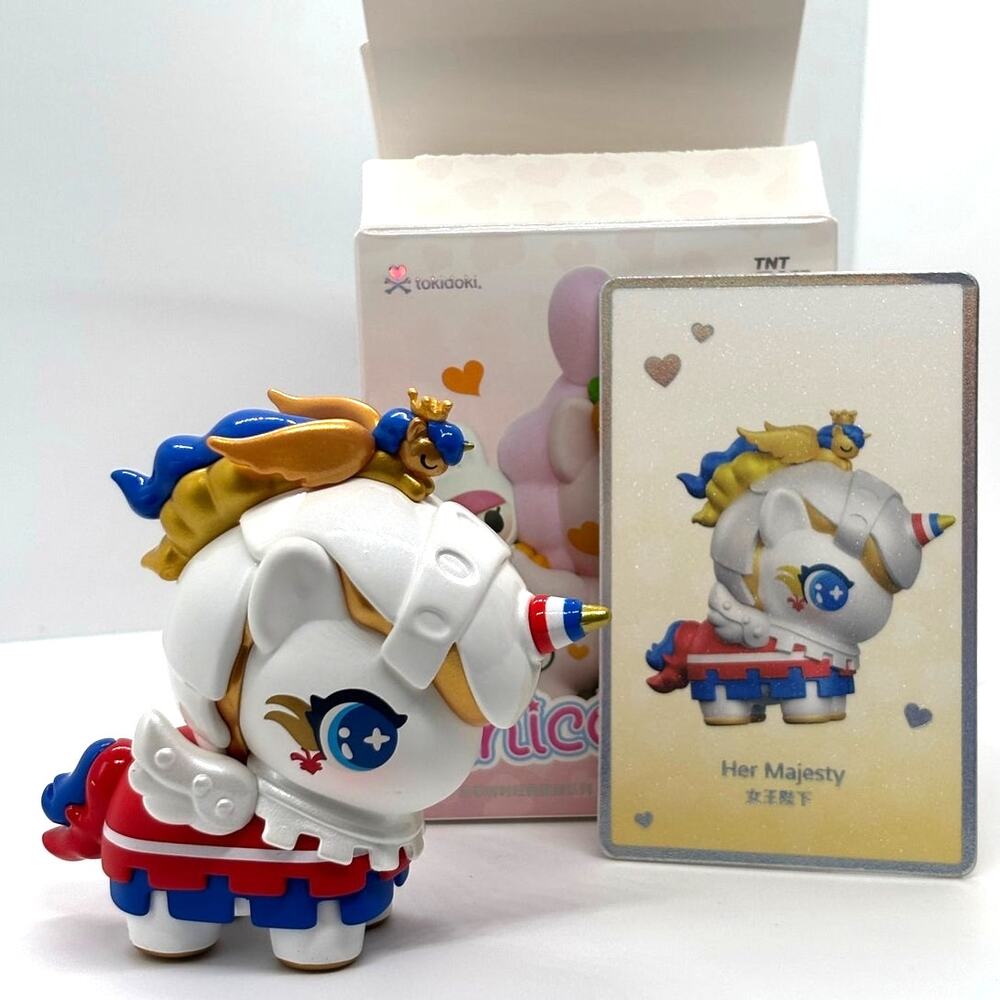 Her Majesty, Chibi Style Unicorno Collectible Art Figure, by Tokidoki - New